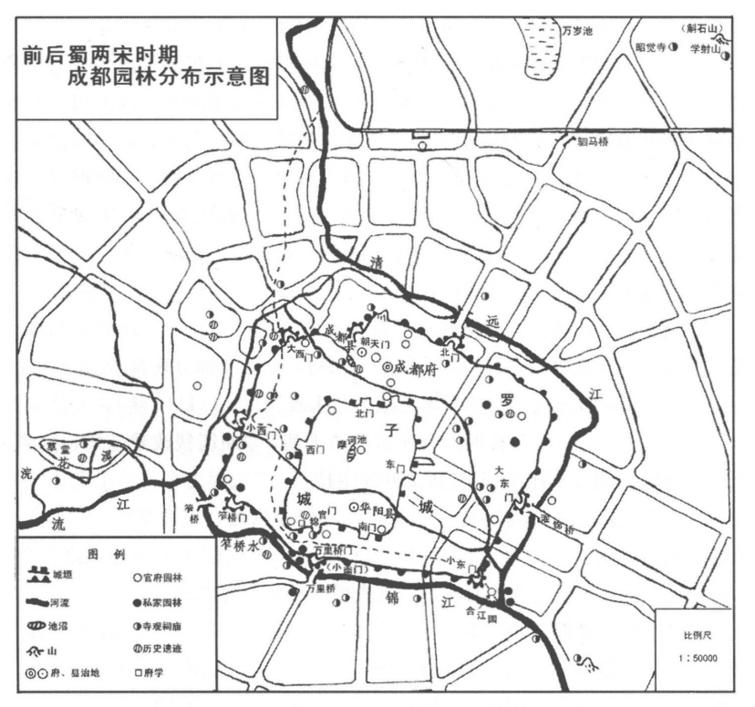 地圖上的成都千年城建史