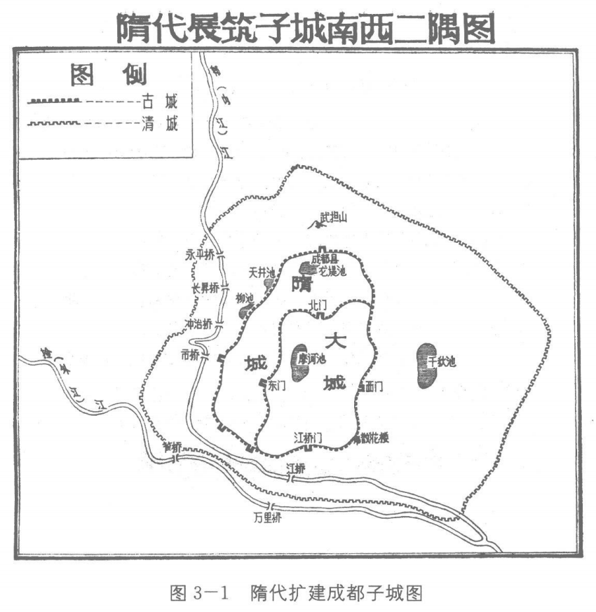 地圖上的成都千年城建史