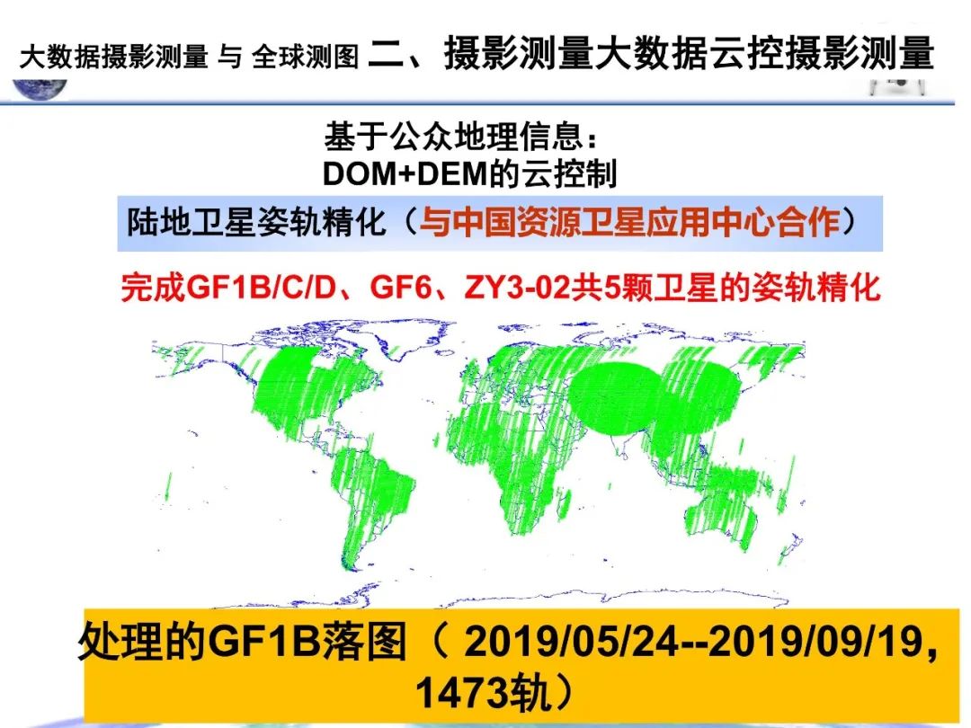 大數(shù)據(jù)攝影測(cè)量與全球測(cè)圖