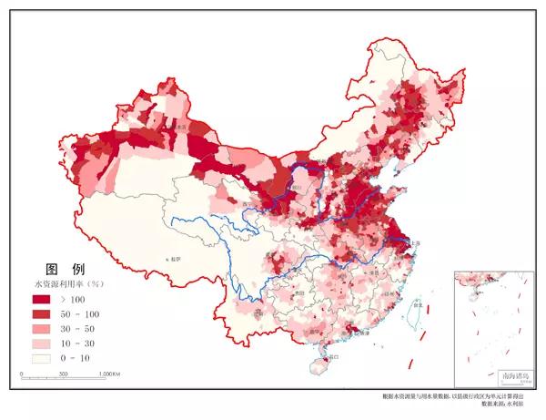 我國的各種自然資源圖