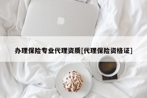 辦理保險專業代理資質[代理保險資格證]