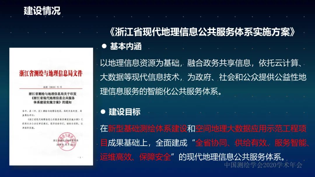 浙江省新型基礎測繪與公共服務體系建設實踐與探索