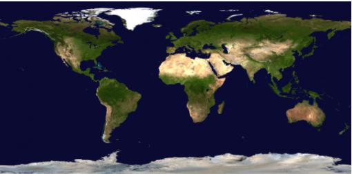 Blue Marble(NASA)-地球的衛星圖像