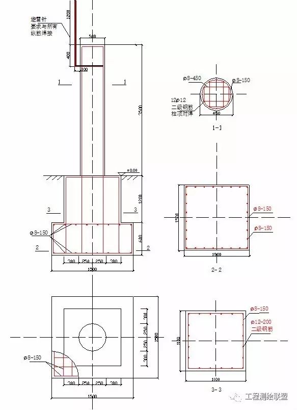 GPS定位設備基礎觀測墩要求