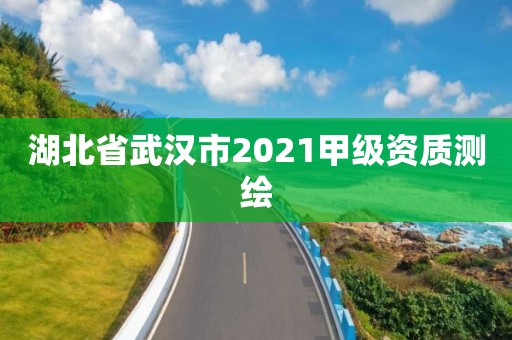 湖北省武漢市2021甲級資質(zhì)測繪