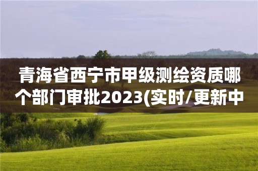 青海省西寧市甲級(jí)測(cè)繪資質(zhì)哪個(gè)部門(mén)審批2023(實(shí)時(shí)/更新中)