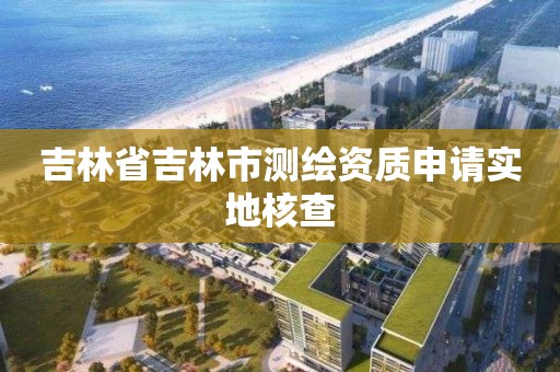 吉林省吉林市測繪資質申請實地核查