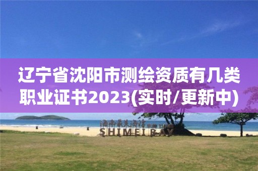 遼寧省沈陽市測繪資質有幾類職業證書2023(實時/更新中)