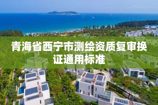 青海省西寧市測繪資質復審換證通用標準