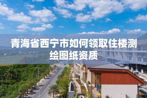 青海省西寧市如何領取住樓測繪圖紙資質