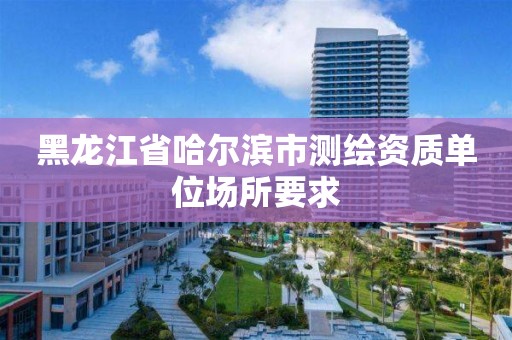 黑龍江省哈爾濱市測繪資質單位場所要求