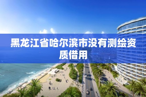 黑龍江省哈爾濱市沒有測繪資質借用