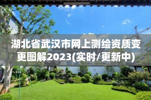 湖北省武漢市網(wǎng)上測繪資質(zhì)變更圖解2023(實時/更新中)