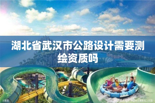 湖北省武漢市公路設計需要測繪資質嗎