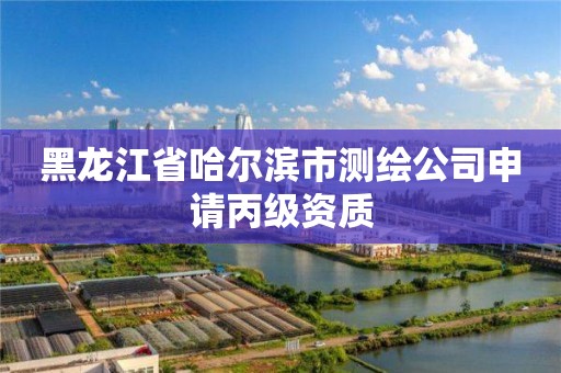 黑龍江省哈爾濱市測繪公司申請丙級資質