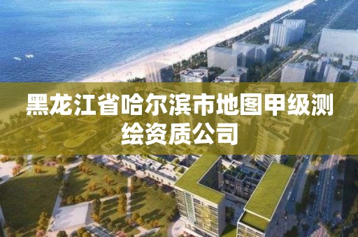 黑龍江省哈爾濱市地圖甲級測繪資質公司