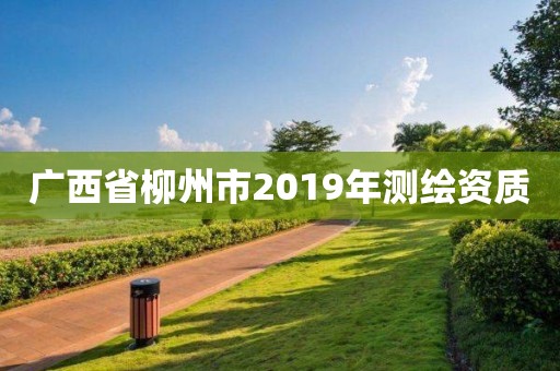 廣西省柳州市2019年測繪資質