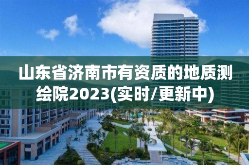 山東省濟(jì)南市有資質(zhì)的地質(zhì)測繪院2023(實時/更新中)