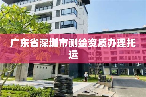 廣東省深圳市測繪資質辦理托運