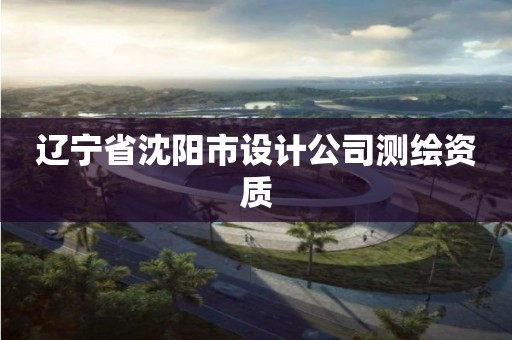 遼寧省沈陽市設(shè)計公司測繪資質(zhì)