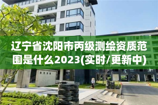 遼寧省沈陽市丙級測繪資質范圍是什么2023(實時/更新中)