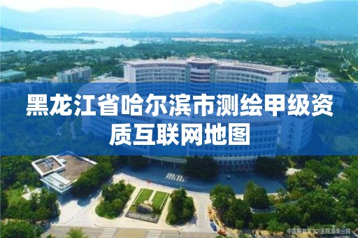 黑龍江省哈爾濱市測繪甲級資質互聯網地圖