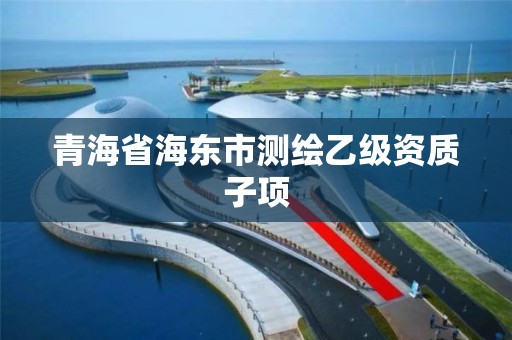 青海省海東市測繪乙級資質子項