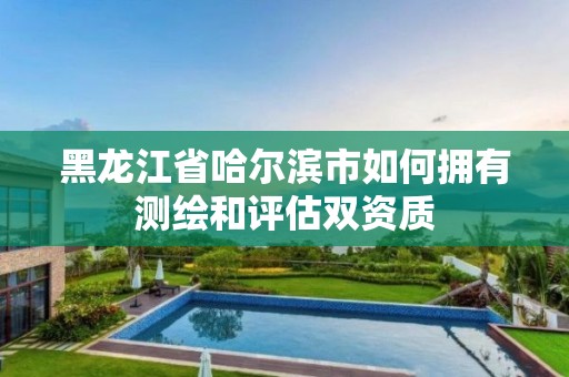 黑龍江省哈爾濱市如何擁有測繪和評估雙資質