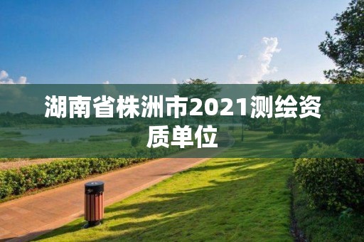 湖南省株洲市2021測繪資質單位