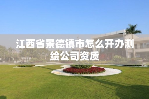 江西省景德鎮市怎么開辦測繪公司資質