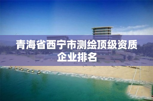 青海省西寧市測繪頂級資質企業排名