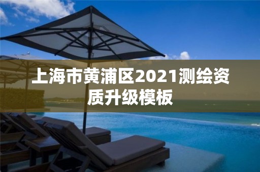 上海市黃浦區2021測繪資質升級模板