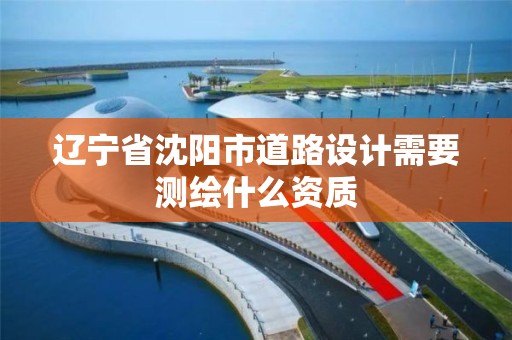 遼寧省沈陽市道路設計需要測繪什么資質