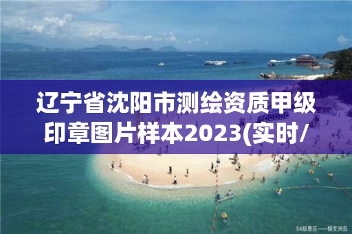 遼寧省沈陽市測繪資質甲級印章圖片樣本2023(實時/更新中)