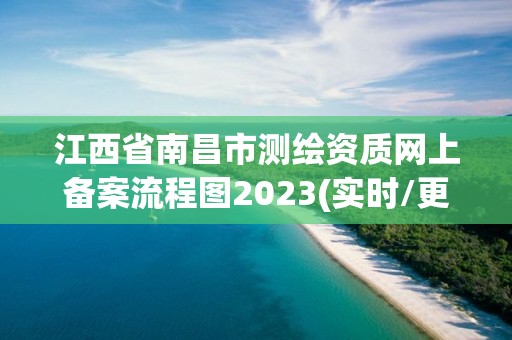 江西省南昌市測(cè)繪資質(zhì)網(wǎng)上備案流程圖2023(實(shí)時(shí)/更新中)