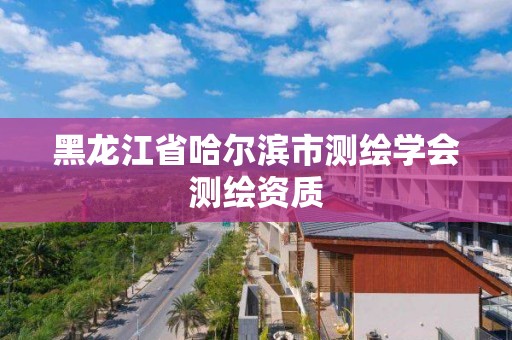 黑龍江省哈爾濱市測繪學會測繪資質