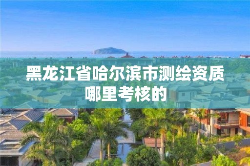 黑龍江省哈爾濱市測繪資質(zhì)哪里考核的