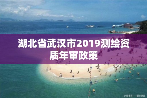 湖北省武漢市2019測繪資質年審政策