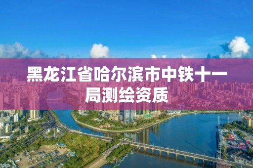 黑龍江省哈爾濱市中鐵十一局測(cè)繪資質(zhì)