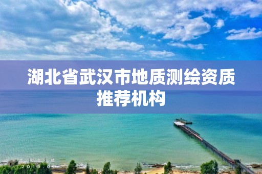 湖北省武漢市地質測繪資質推薦機構