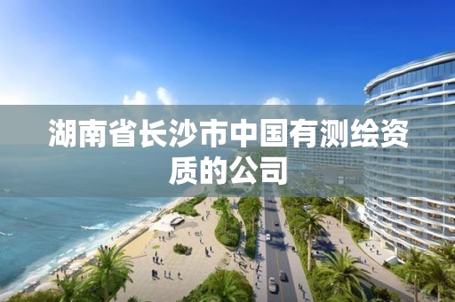 湖南省長沙市中國有測繪資質的公司