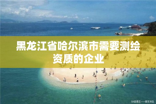 黑龍江省哈爾濱市需要測繪資質的企業