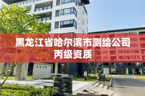 黑龍江省哈爾濱市測繪公司丙級資質