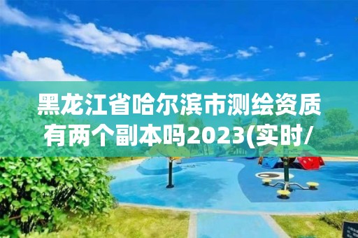 黑龍江省哈爾濱市測繪資質有兩個副本嗎2023(實時/更新中)