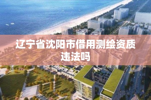 遼寧省沈陽市借用測繪資質違法嗎