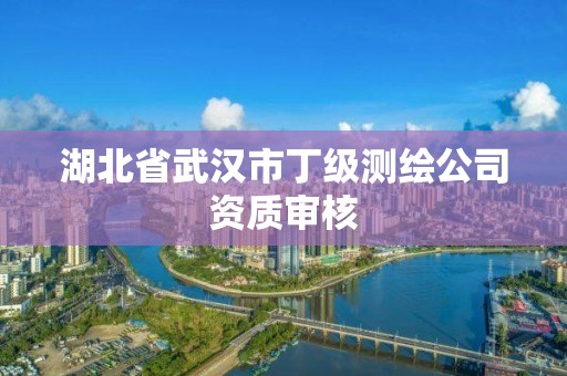 湖北省武漢市丁級測繪公司資質(zhì)審核