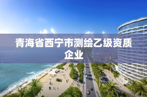 青海省西寧市測繪乙級資質企業