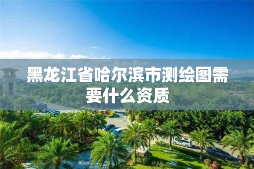 黑龍江省哈爾濱市測繪圖需要什么資質