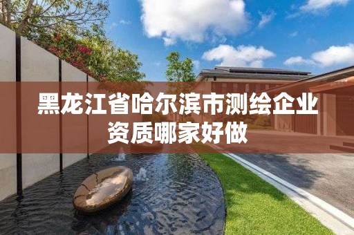 黑龍江省哈爾濱市測(cè)繪企業(yè)資質(zhì)哪家好做