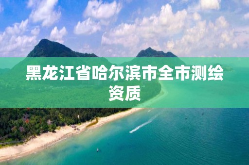 黑龍江省哈爾濱市全市測繪資質